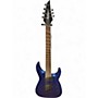 Used Jackson SLATXF7 Soloist 7 String Metallic Blue Solid Body Electric Guitar Metallic Blue