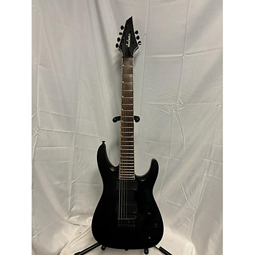 Jackson Used Jackson SLATXF7 Soloist 7 String Satin Black Solid Body Electric Guitar Satin Black