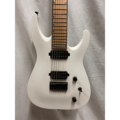 Used Jackson SLATXMG3-7 7 String Alpine White Solid Body Electric Guitar