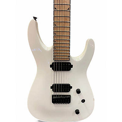 Used Jackson SLATXMG3-7 7 String Alpine White Solid Body Electric Guitar