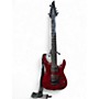 Used Jackson SLATXMGQ3-7 7 String Trans Red Solid Body Electric Guitar Trans Red