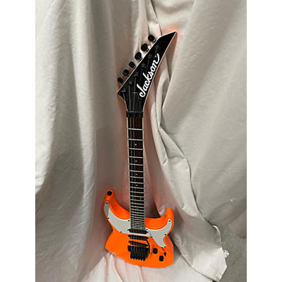 Jackson Used Jackson SLX 4 Orange Solid Body Electric Guitar