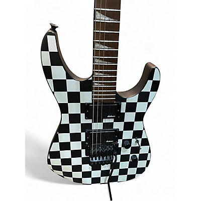 Used Jackson SLX DX SOLOIST CHECKERED PAST  checkard Solid Body Electric Guitar