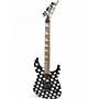 Used Jackson SLX Soloist Black With White Polka Dots Solid Body Electric Guitar Black With White Polka Dots