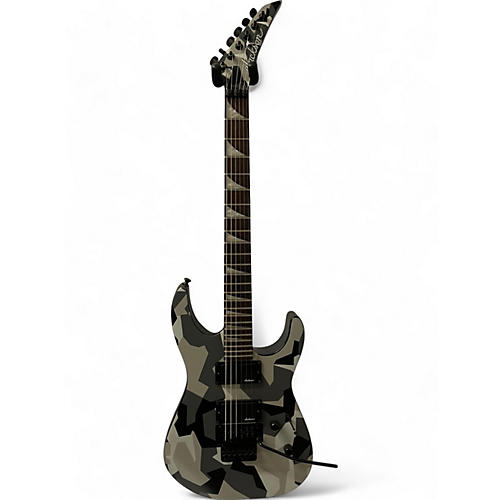 Jackson Used Jackson SLX Soloist GREY CAMOFLAUGE Solid Body Electric Guitar GREY CAMOFLAUGE