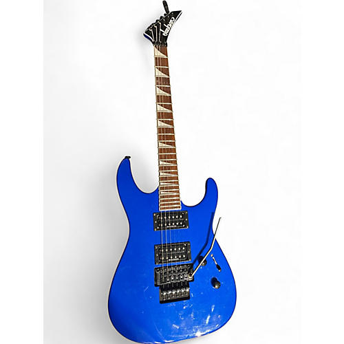 Used Jackson SLX Soloist Lightning Blue Solid Body Electric Guitar Lightning Blue