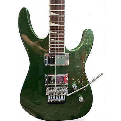 Used Jackson SLX Soloist Manalishi Green Solid Body Electric Guitar