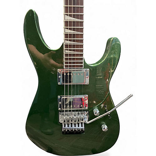 Used Jackson SLX Soloist Manalishi Green Solid Body Electric Guitar Manalishi Green