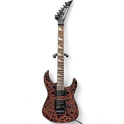 Used Jackson SLX Soloist Orange crackle Solid Body Electric Guitar