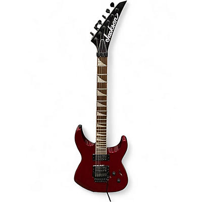 Used Jackson SLX Soloist Red Crystal Solid Body Electric Guitar