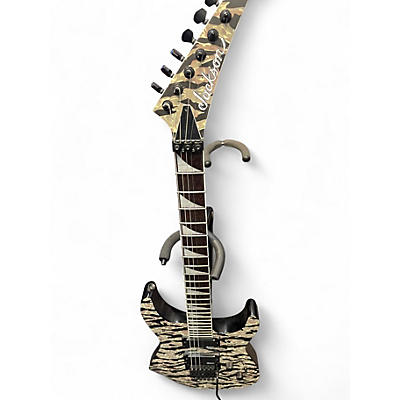 Used Jackson SLX Soloist TIGER JUNGLE CAMO Solid Body Electric Guitar
