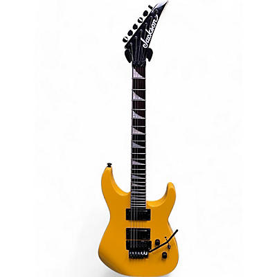 Used Jackson SLX Soloist Taxi Yellow Solid Body Electric Guitar