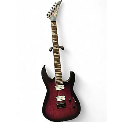 Used Jackson SLX Soloist Trans Purple Solid Body Electric Guitar