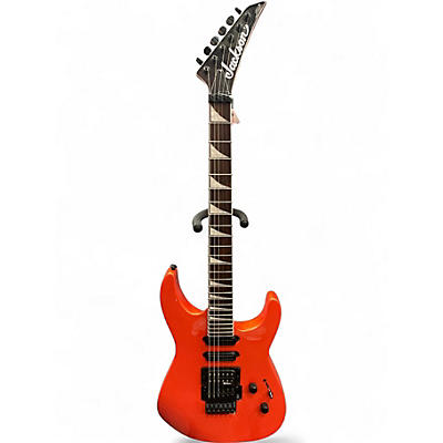 Used Jackson SLX3 SOLOIST Metallic Orange Solid Body Electric Guitar