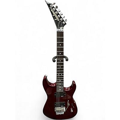 Used Jackson SOLOIST HH Blood Red Solid Body Electric Guitar