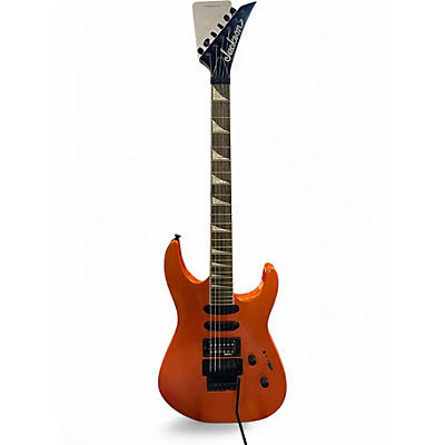 Used Jackson SOLOIST SL3X Metallic Orange Solid Body Electric Guitar