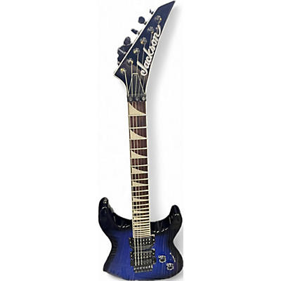 Used Jackson SOLOIST SL5X Trans Blue Solid Body Electric Guitar