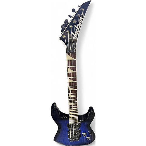 Used Jackson SOLOIST SL5X Trans Blue Solid Body Electric Guitar Trans Blue