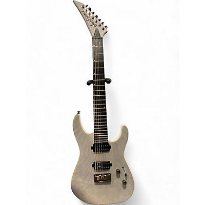 Used Jackson SOLOIST SL7A UNICORN WHITE Solid Body Electric Guitar