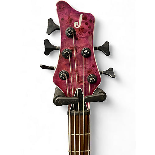 Used Jackson SPECTRA BASS SBXP V TRANSPARENT PURPLE BURST Electric Bass Guitar TRANSPARENT PURPLE BURST