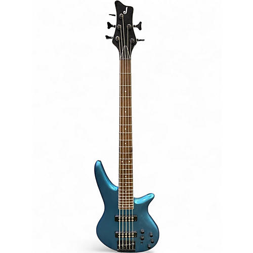 Used Jackson SPECTRA Metallic Blue Electric Bass Guitar Metallic Blue