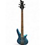 Used Jackson SPECTRA Metallic Blue Electric Bass Guitar Metallic Blue