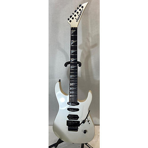 Jackson Used Jackson SRS-SL3 Platinum Pearl Solid Body Electric Guitar Platinum Pearl