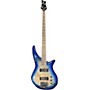 Used Jackson Used Jackson Sbxq IV Amber Blue Electric Bass Guitar amber blue