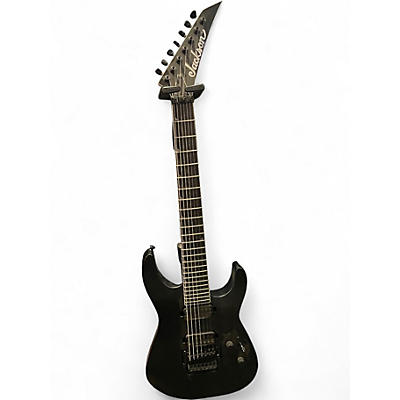 Used Jackson Sl7 pro Black Solid Body Electric Guitar