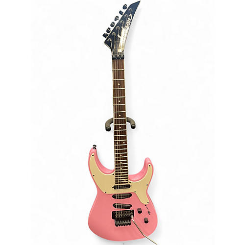 Used Jackson Soloist 3S-V Pink Solid Body Electric Guitar Pink
