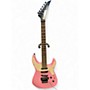 Used Jackson Soloist 3S-V Pink Solid Body Electric Guitar Pink