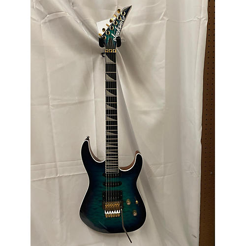 Jackson Used Jackson Soloist Blue Burst Solid Body Electric Guitar Blue Burst