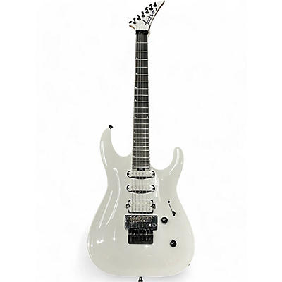 Jackson Used Jackson Soloist Pro Plus SLA 3 White Solid Body Electric Guitar