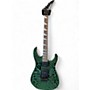 Used Jackson Soloist SL3 GREEN CRACKLE Solid Body Electric Guitar GREEN CRACKLE