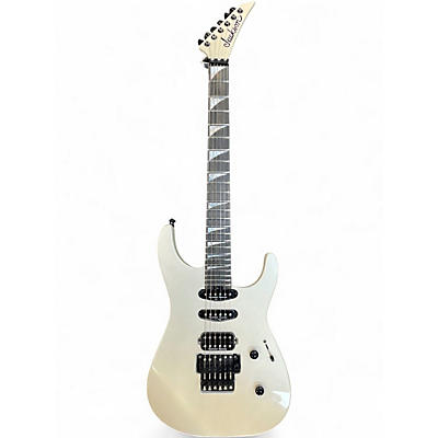 Used Jackson Soloist SL3 PLATINUM PEARL Solid Body Electric Guitar