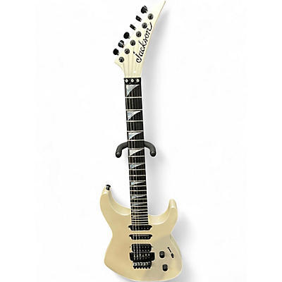 Used Jackson Soloist SL3 Platinum Pearl Solid Body Electric Guitar