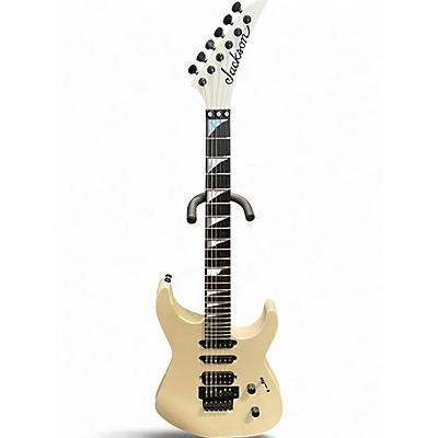 Used Jackson Soloist SL3 Platinum white Solid Body Electric Guitar