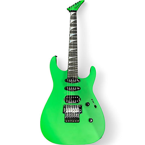 Used Jackson Soloist SL3 SLIME GREEN Solid Body Electric Guitar SLIME GREEN