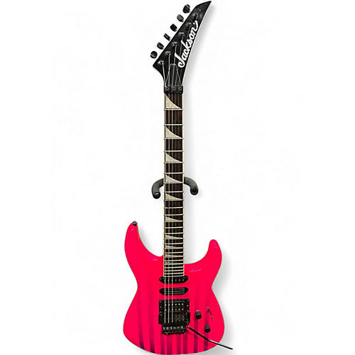Used Jackson Soloist SL3X Atomic Pink Solid Body Electric Guitar Atomic Pink