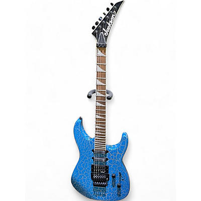 Jackson Used Jackson Soloist SL3X Blue Crackle Solid Body Electric Guitar