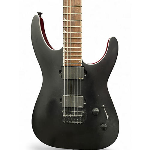 Used Jackson Soloist SLA6 DX Baritone Black Baritone Guitars Black