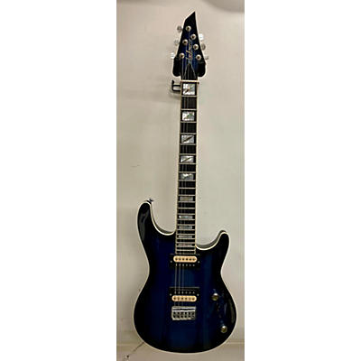 Jackson Used Jackson Soloist SLSTCB Trans Blue Solid Body Electric Guitar