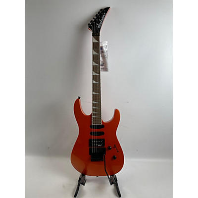 Jackson Used Jackson Soloist SLX3X DX Lambo Orange Solid Body Electric Guitar