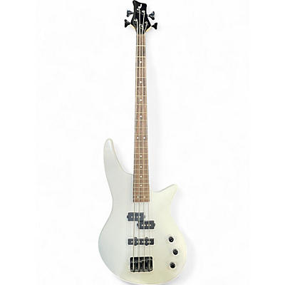 Used Jackson Spectra Bass JS2 White Electric Bass Guitar