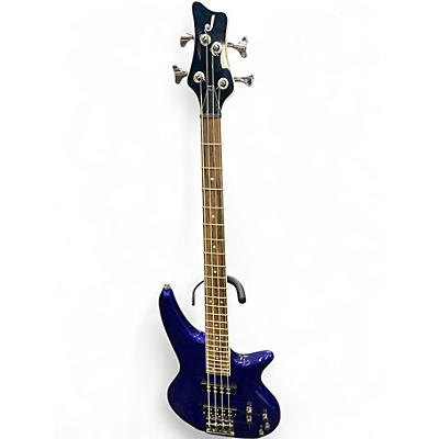 Used Jackson Spectra Bass JS3 Blue Electric Bass Guitar