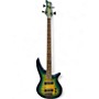 Used Jackson Spectra JS3Q AMBER BLUE BURST Electric Bass Guitar AMBER BLUE BURST