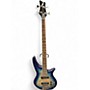 Used Jackson Spectra JS3Q Amber Blue Burst Electric Bass Guitar Amber Blue Burst