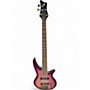 Used Jackson Spectra JS3QV Purple Phaze Electric Bass Guitar Purple Phaze