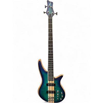 Used Jackson Spectra SBFM IV Chlorine Burst Electric Bass Guitar