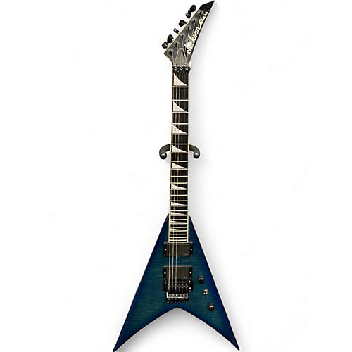 Used Jackson Stars King V  Blue Burst Solid Body Electric Guitar Blue Burst